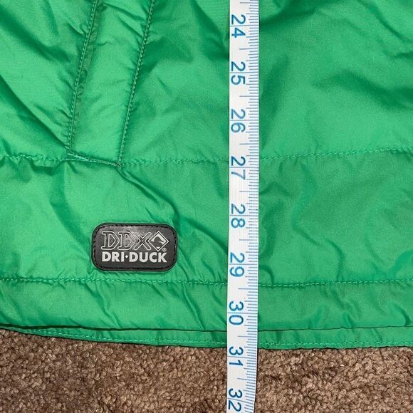 DDX Dri-Duck Mens Green Transverse Insulated Therma Puffer Jacket Size XL NWT‎ - Picture 10 of 10